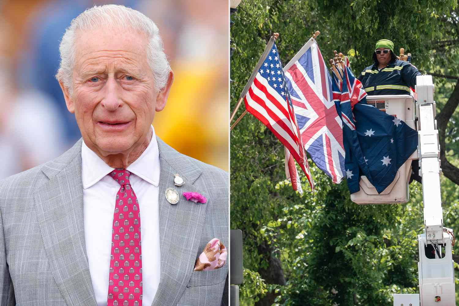 Royal Flag Fumble in D.C.: Australian Banners Appear Ahead of King Charles' Visit