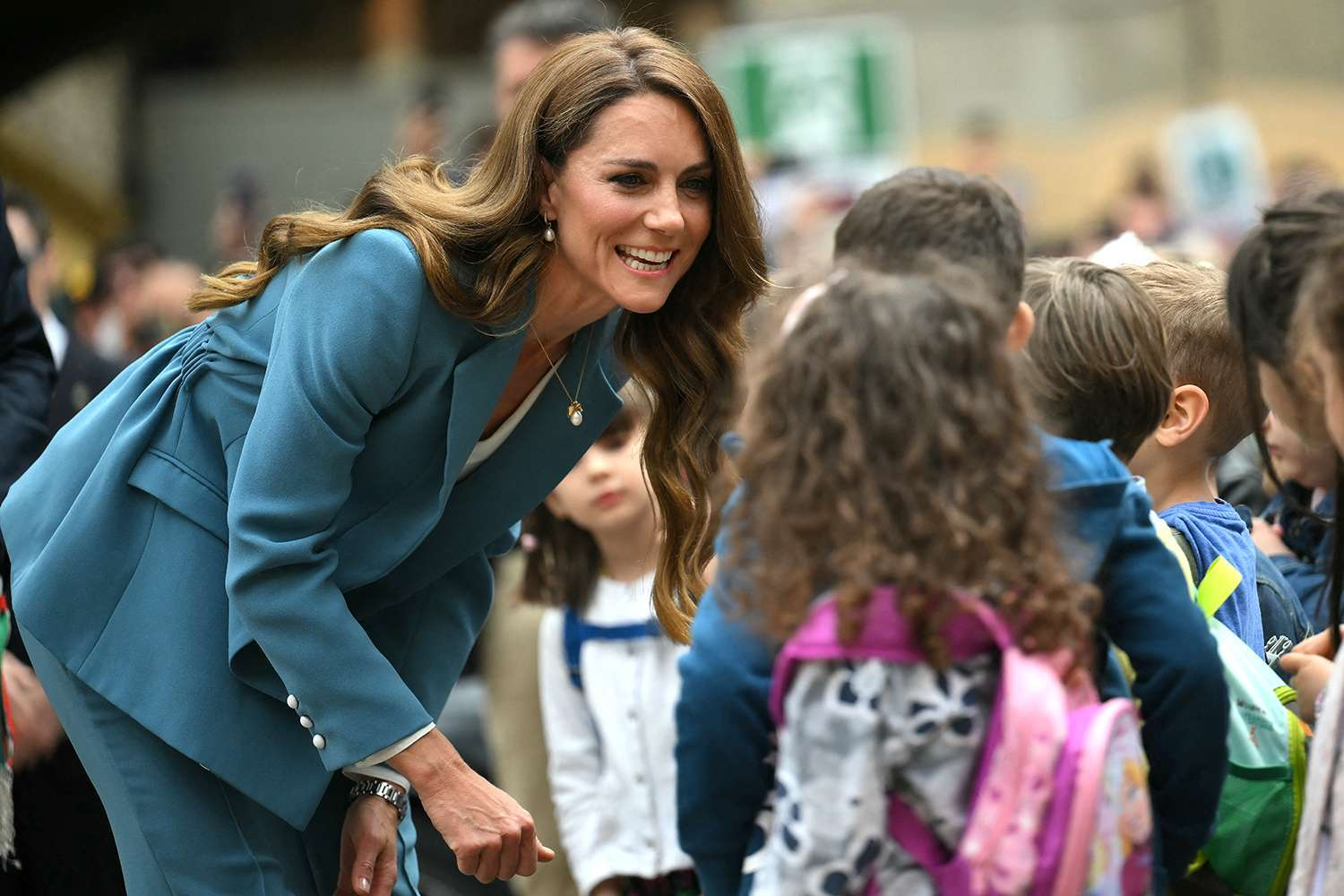 Kate Middleton Charms Italian Preschoolers — Calls Herself "Catarina" on First Trip Since Illness