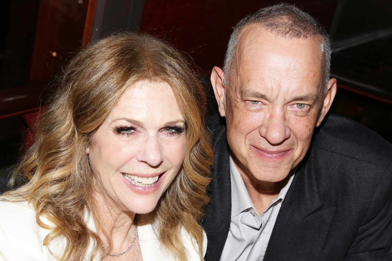 Tom Hanks Stands and Cheers as Rita Wilson Opens a Star-Studded Broadway Comedy