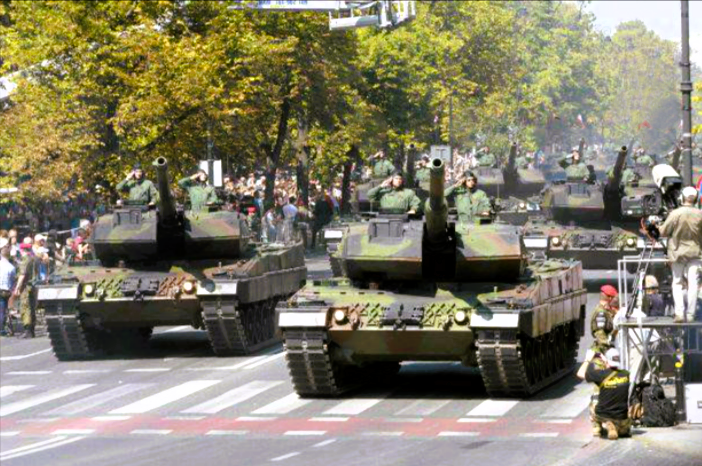 Ukraine stellt neue Eilte Panzer-Brigade auf - 100 Leopard-Panzer sollen jetzt die Wende bringen!